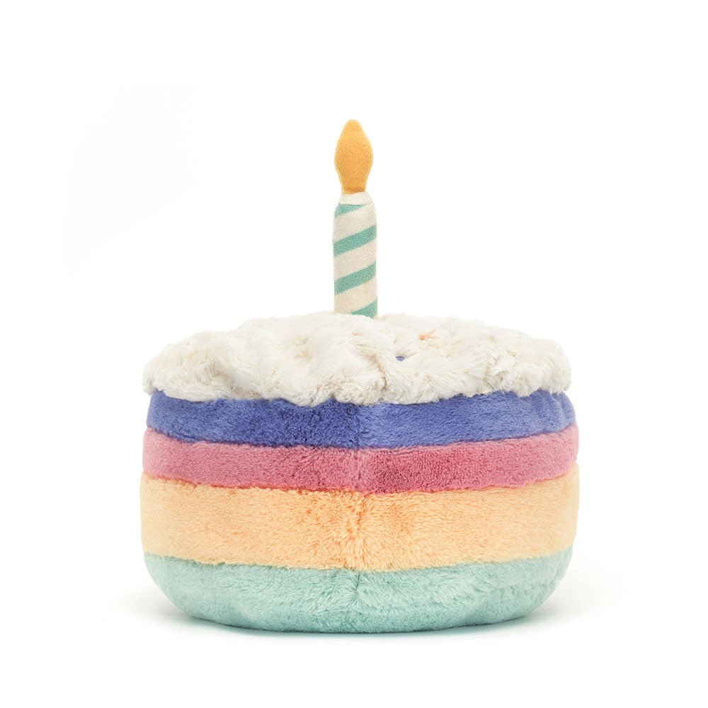 Amuseables Rainbow Birthday Cake Toy - The Baby Cot Shop, Chelsea
