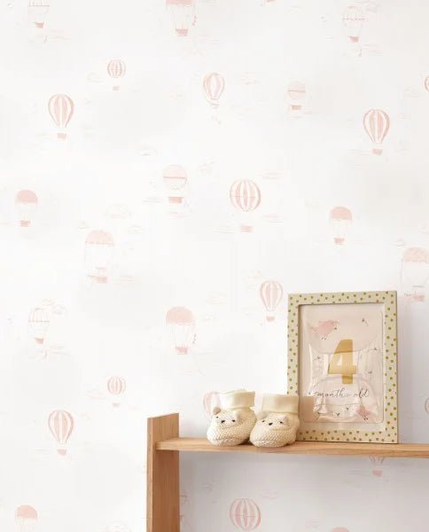 Balloons In The Clouds Wallpaper by Casadeco - The Baby Cot Shop, Chelsea
