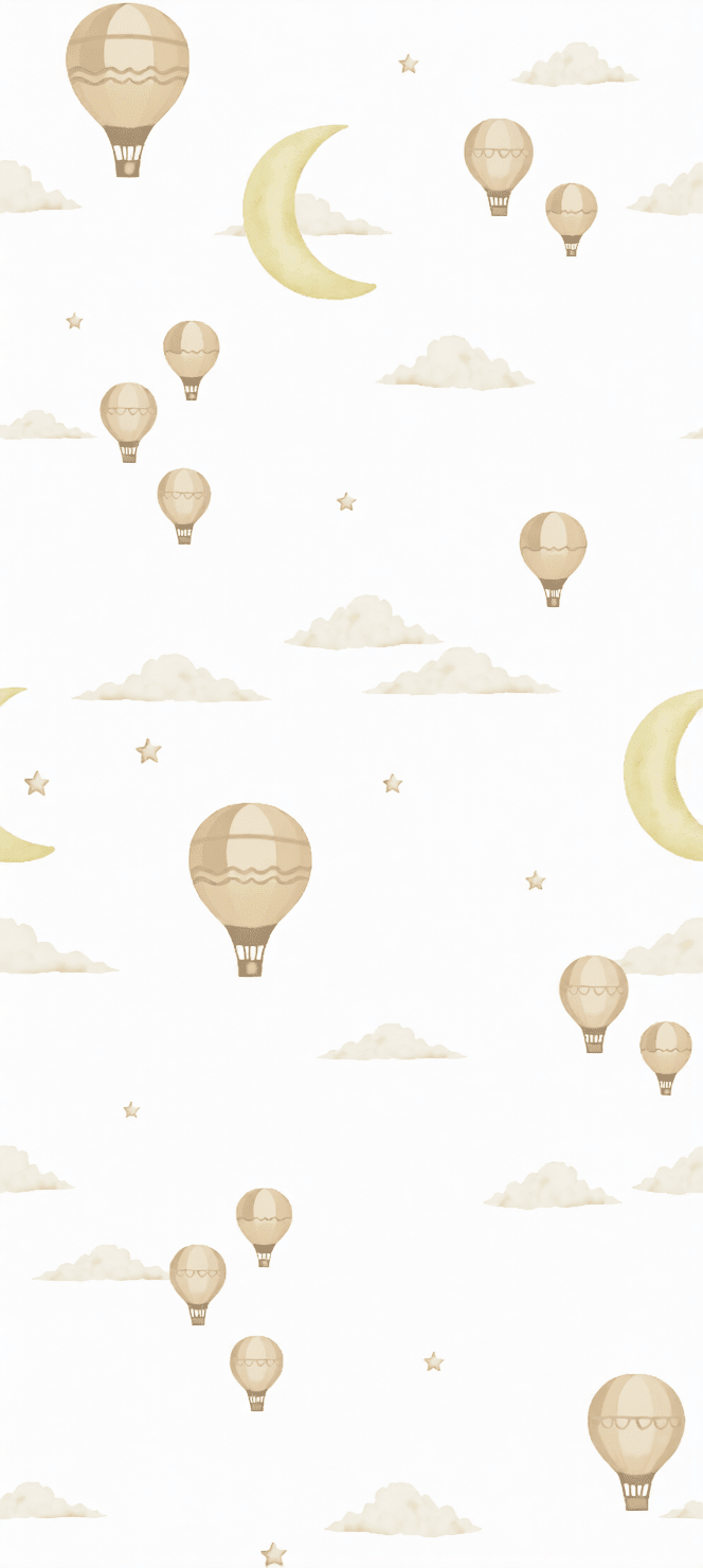 Celestial Voyage Wallpaper - Sunlit Haze - The Baby Cot Shop, Chelsea