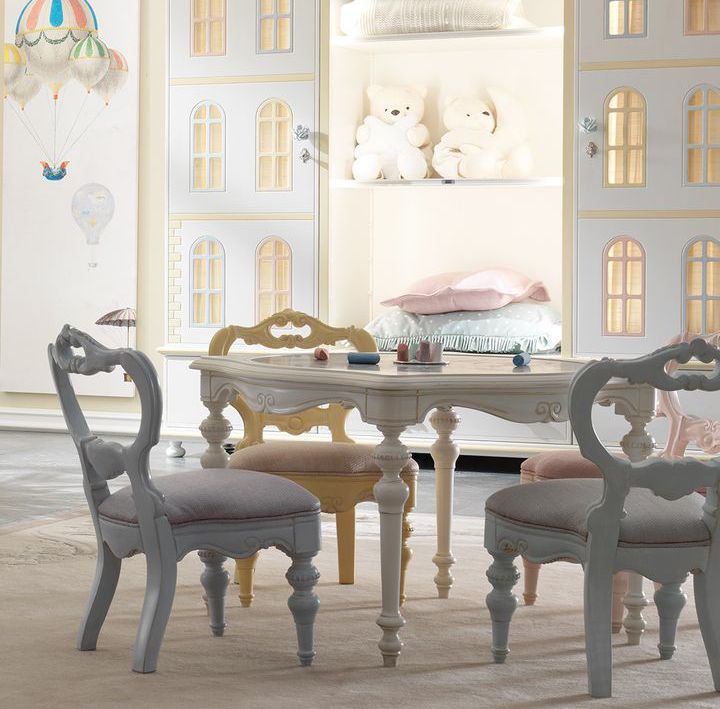 Classic Table and Chairs Set By Savio Firmino - The Baby Cot Shop, Chelsea