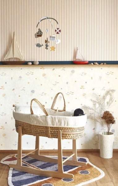 Companions Of The Sea Wallpaper by Casadeco - The Baby Cot Shop, Chelsea