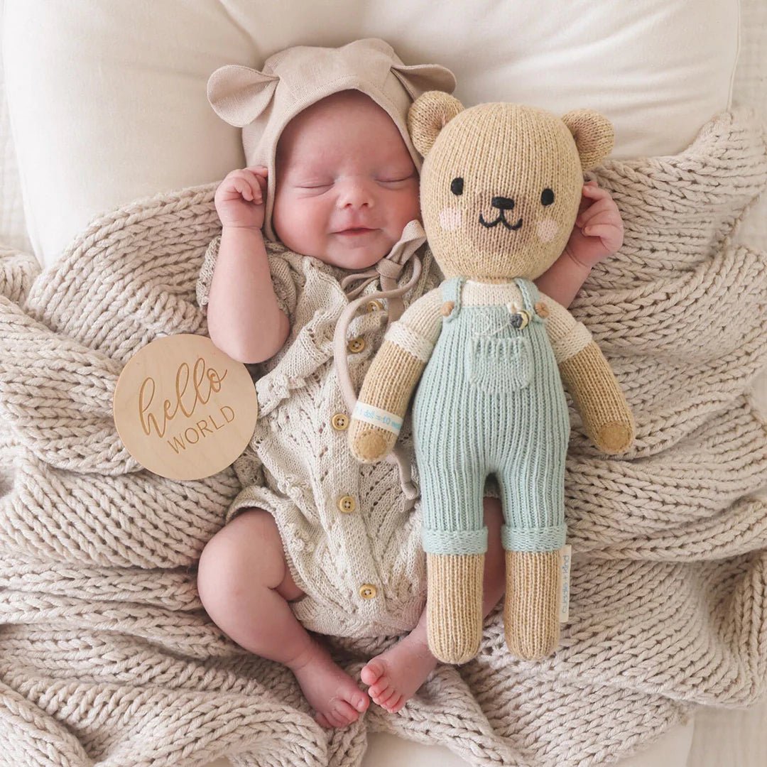 Cuddle + Kind Charlie the Honey Bear (Little) - The Baby Cot Shop, Chelsea