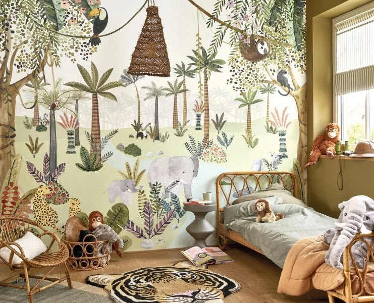In The Heart Of The Jungle Wallpanel by Casadeco - The Baby Cot Shop, Chelsea
