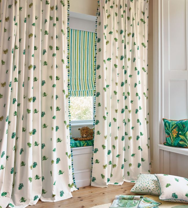 Leap Frog Fabric - The Baby Cot Shop, Chelsea