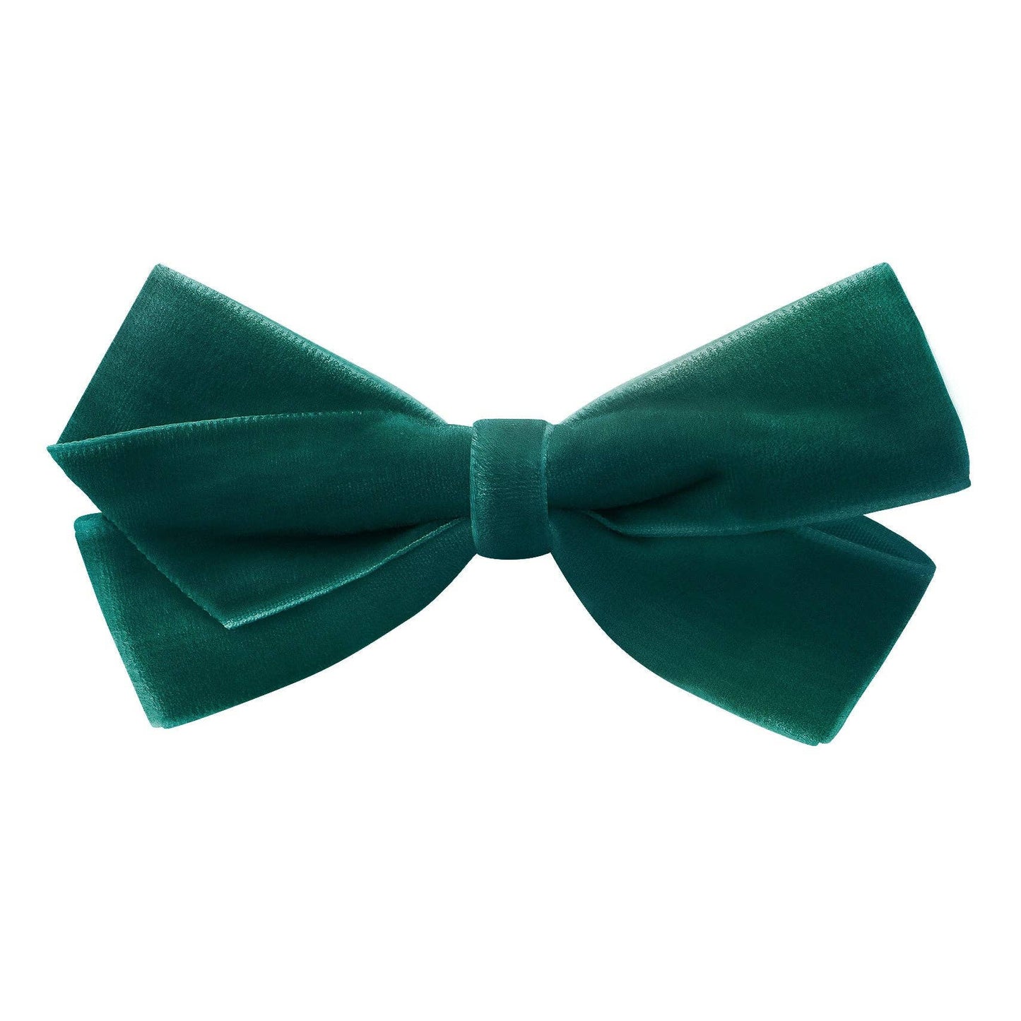 Medium Velvet Hair Clip - Spruce - The Baby Cot Shop, Chelsea