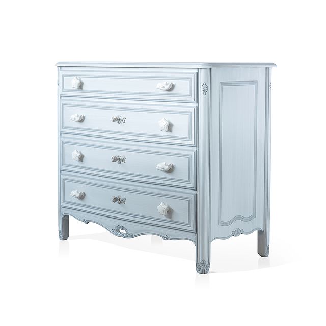 Notte Fatata Blue Chest of Drawers - The Baby Cot Shop, Chelsea