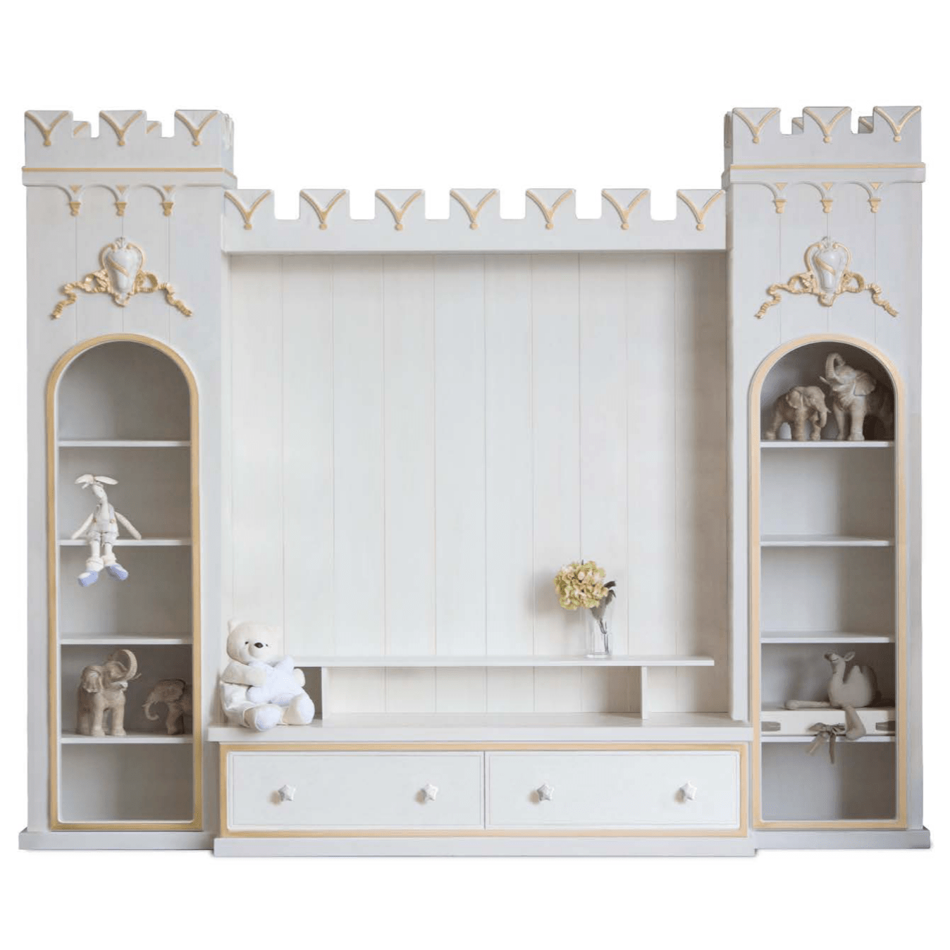 Notte Fatata Castle Wall Storage Unit - The Baby Cot Shop, Chelsea