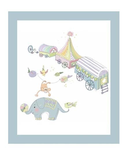 Notte Fatata Circus Parade Art Print - The Baby Cot Shop, Chelsea