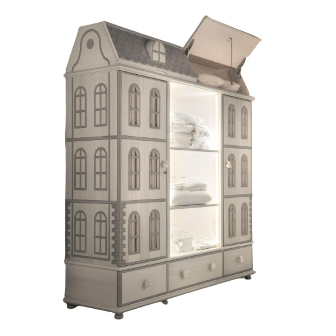 Notte Fatata Dollhouse Wardrobe - The Baby Cot Shop, Chelsea