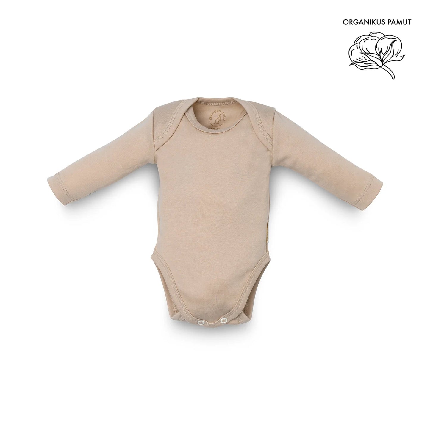 Organic Envelope - Neck Bodysuit in Hazelnut - The Baby Cot Shop, Chelsea