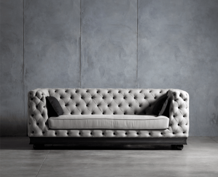 Paris Capitonne Sofa - The Baby Cot Shop, Chelsea