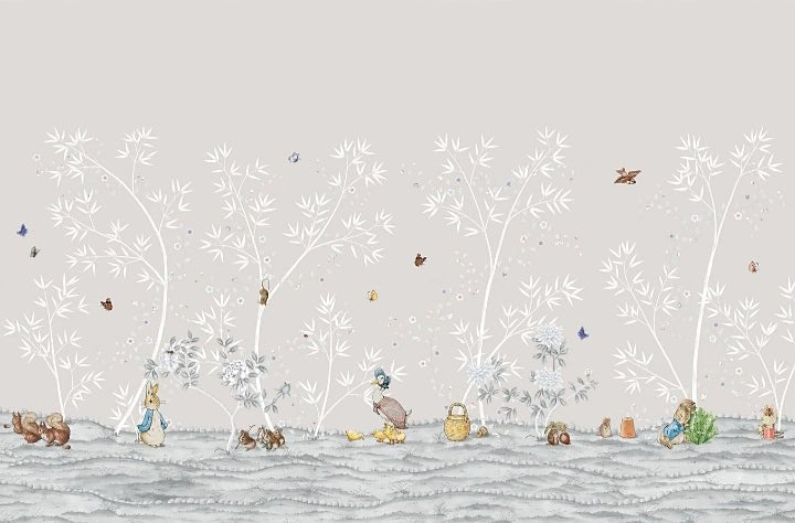 Peter Rabbit Wallpaper - The Baby Cot Shop, Chelsea