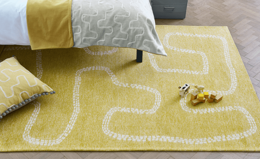 Pitter Patter Fabric - The Baby Cot Shop, Chelsea