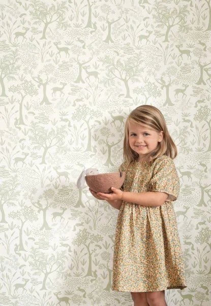 Poetic Forest Wallpaper by Casadeco - The Baby Cot Shop, Chelsea