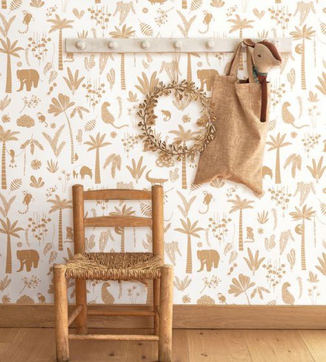Poetic Jungle Wallpaper by Casadeco - The Baby Cot Shop, Chelsea
