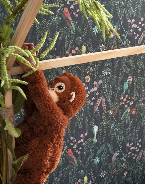 Tropical Forest Wallpaper by Casadeco - The Baby Cot Shop, Chelsea