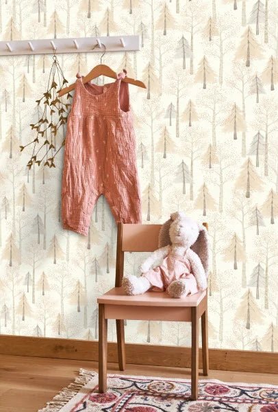 Walk In The Forest Wallpaper by Casadeco - The Baby Cot Shop, Chelsea