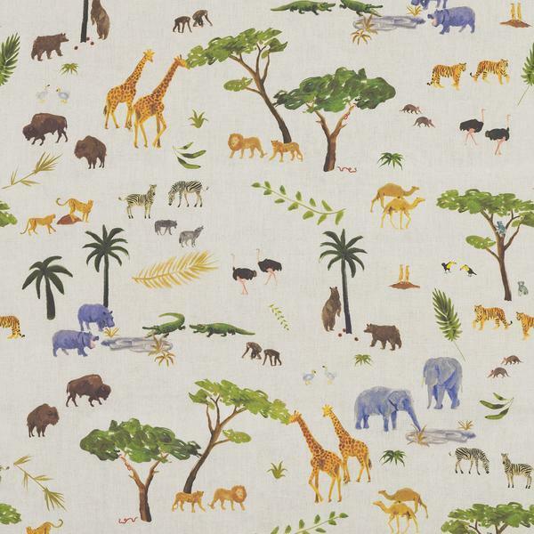 Animalis Multi Wallpaper - The Baby Cot Shop, Chelsea