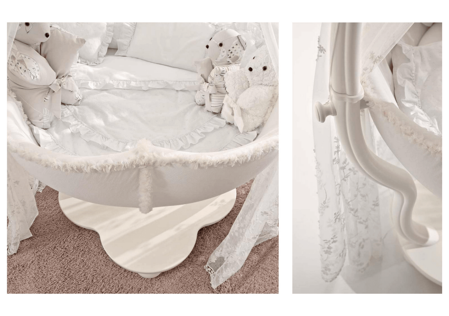 beatrice luxury crib up-close