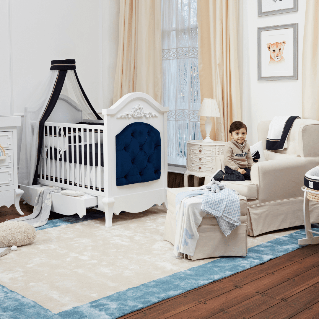 cadogan upholstered luxury cot bed
