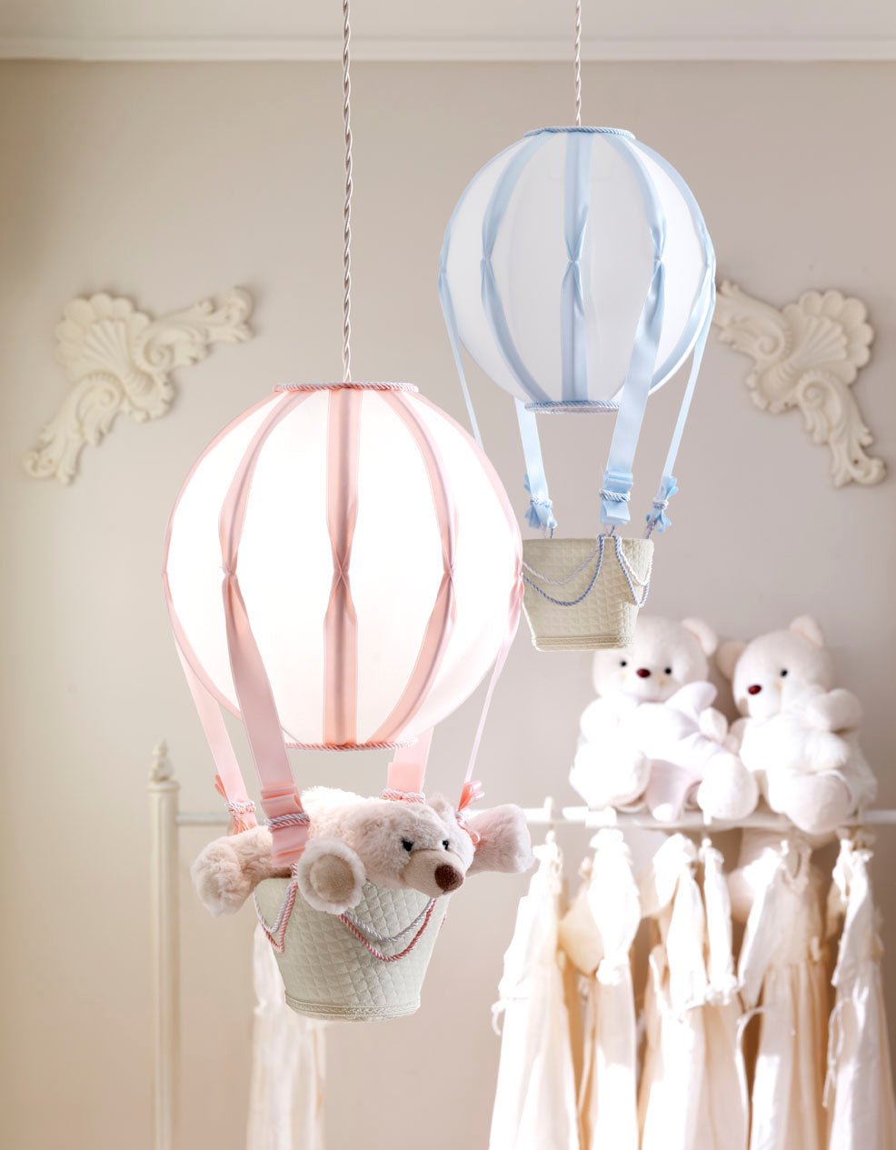 Hot - Air Balloon Pendant Light - The Baby Cot Shop, Chelsea