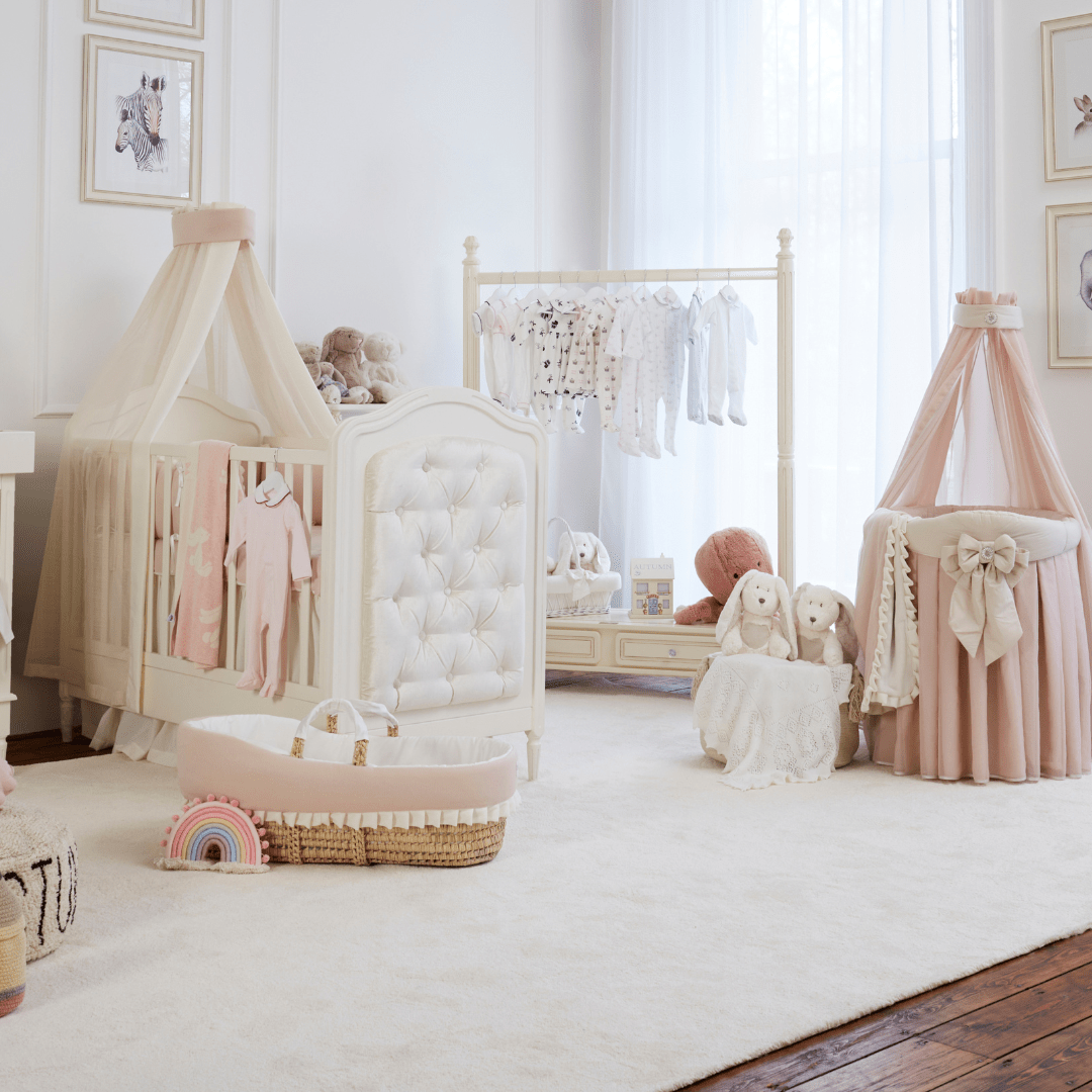 ivy rose classic crib room shot