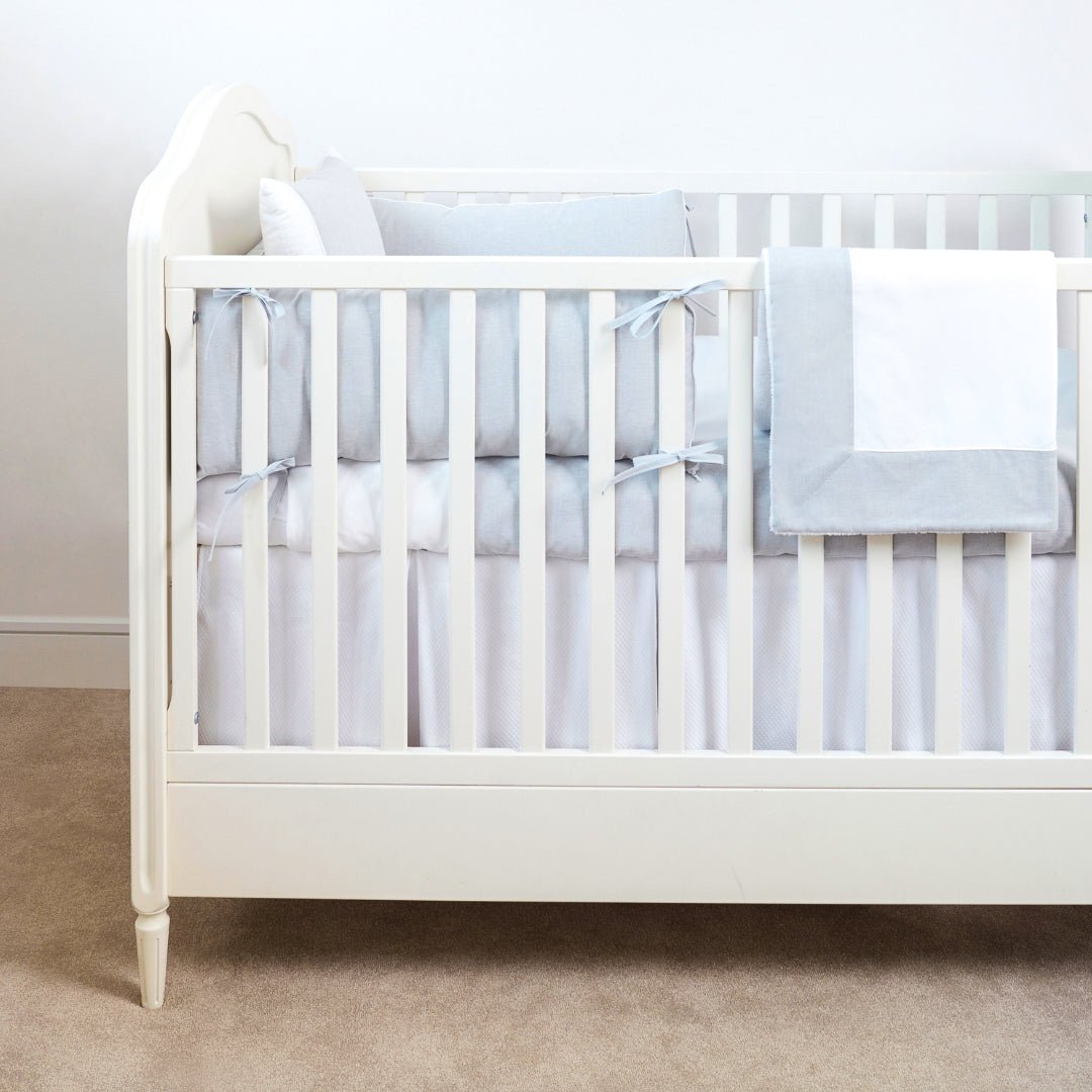 London Grey Collection Half Bumper - The Baby Cot Shop, Chelsea