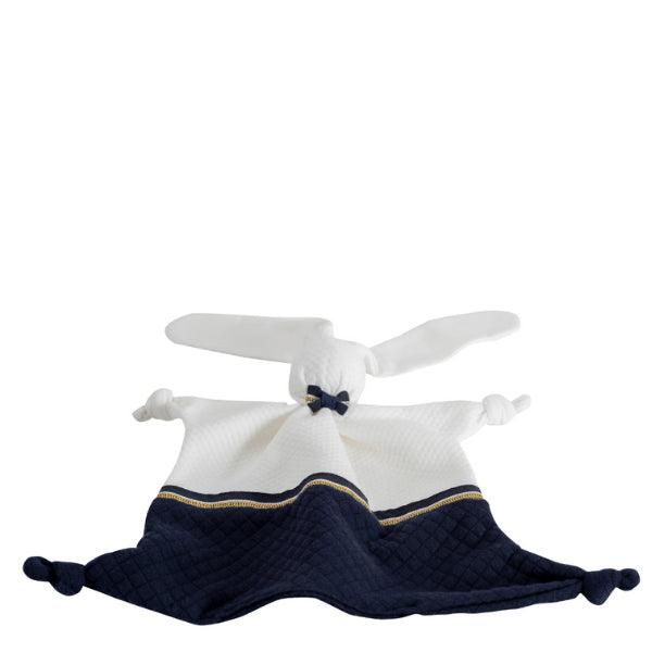 Royal Blue Bunny Blankie - The Baby Cot Shop, Chelsea