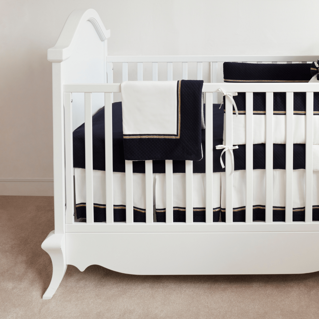 Royal Blue Collection Half Bumper - The Baby Cot Shop, Chelsea