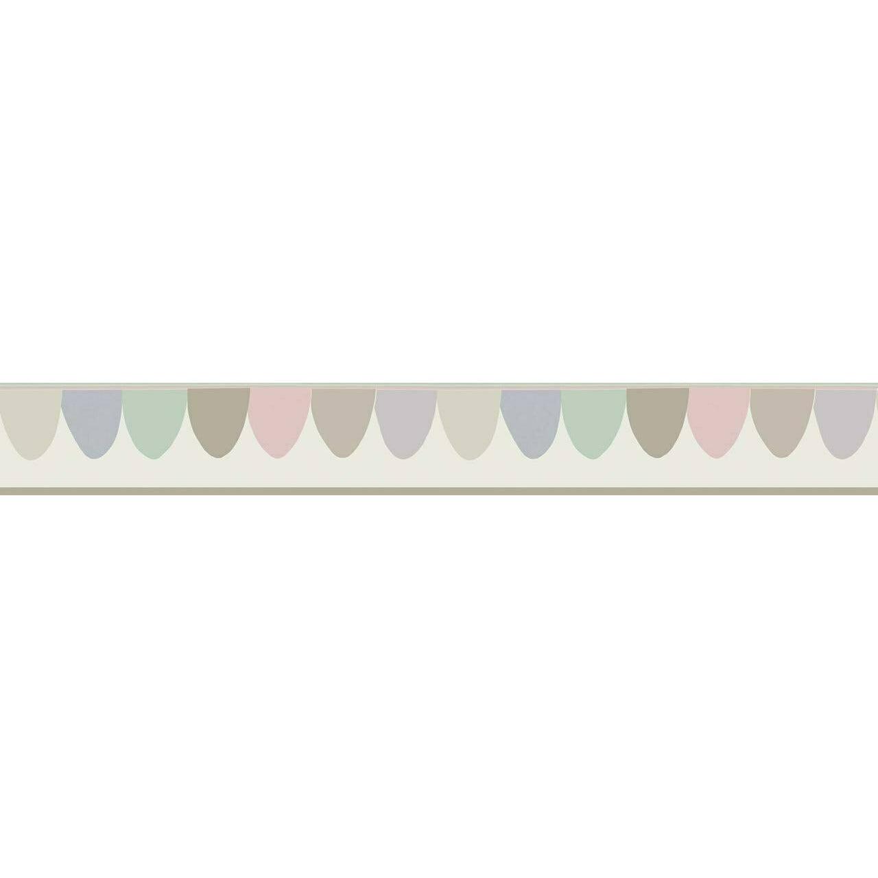 Scaramouche Light Multicolor Wallpaper Border - The Baby Cot Shop, Chelsea