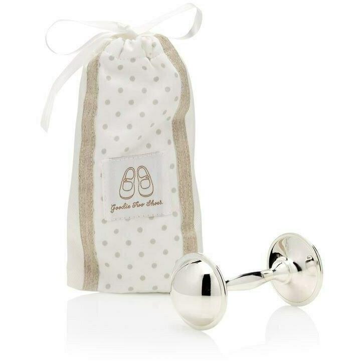 Silver - Plated Rattle - The Baby Cot Shop, Chelsea