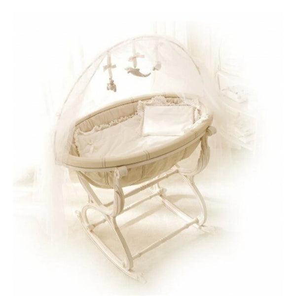 swinging baby cradle