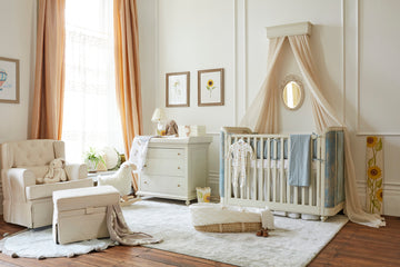 Elevate Your Baby Nursery's Aesthetic with Canopies for Moses Baskets, Cots, and Cribs