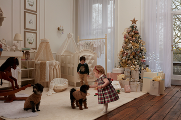 Enchanting Christmas Moments: The Baby Cot Shop's Annual Festive Photoshoot