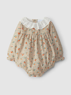 Shortie Floral Micro-Corduroy | Organic nursery fabrics