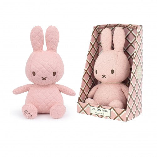 Miffy Quilted Bonbon Pink in Giftbox - 23 cm