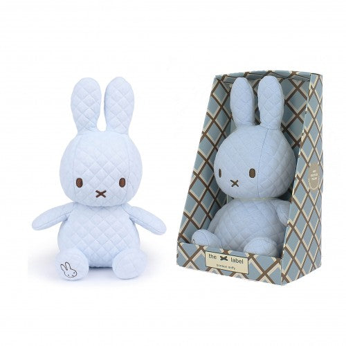 Miffy Quilted Bonbon Blue in Giftbox - 23 cm