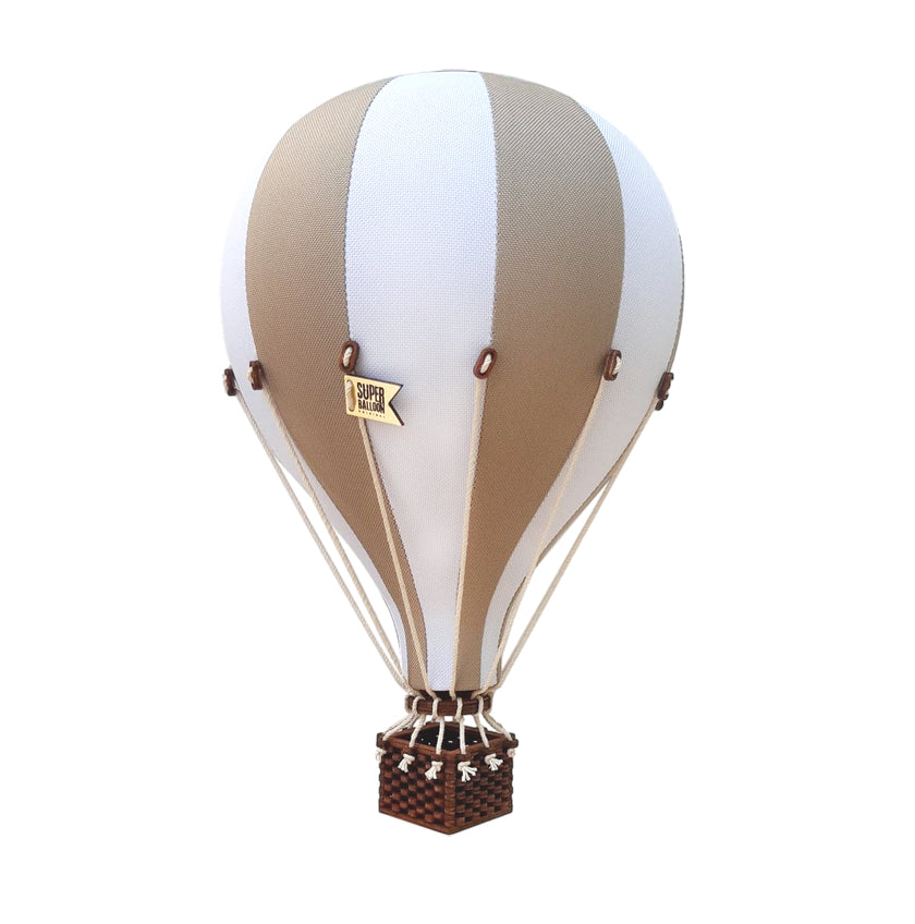 Gold and White Decorative Hot Air Balloon (3 Sizes Available)