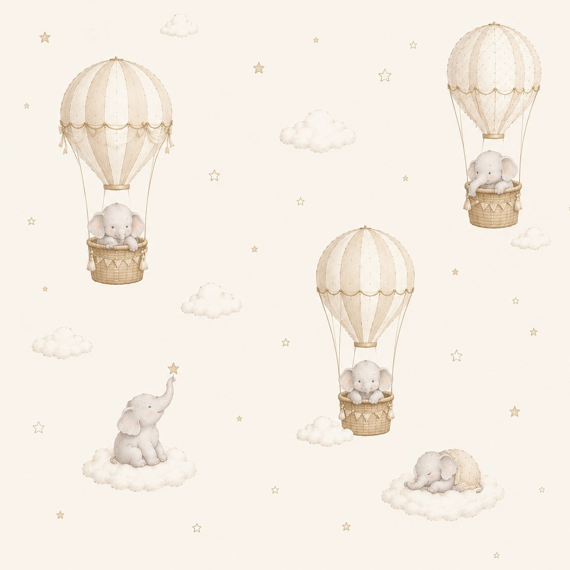 Eleanor's Adventure Wallpaper - Blush