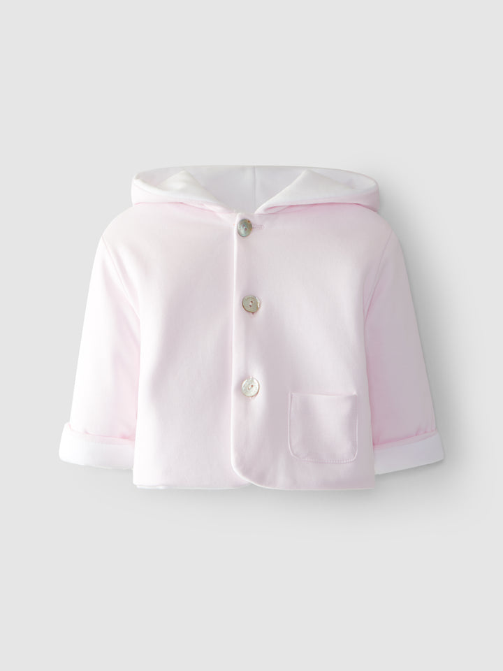 Pink Cotton coat