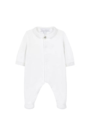 Tartine et Chocolate White Baby Pajama | Nursery fabrics