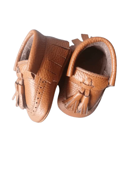 Brown Pre-Walker Shoes