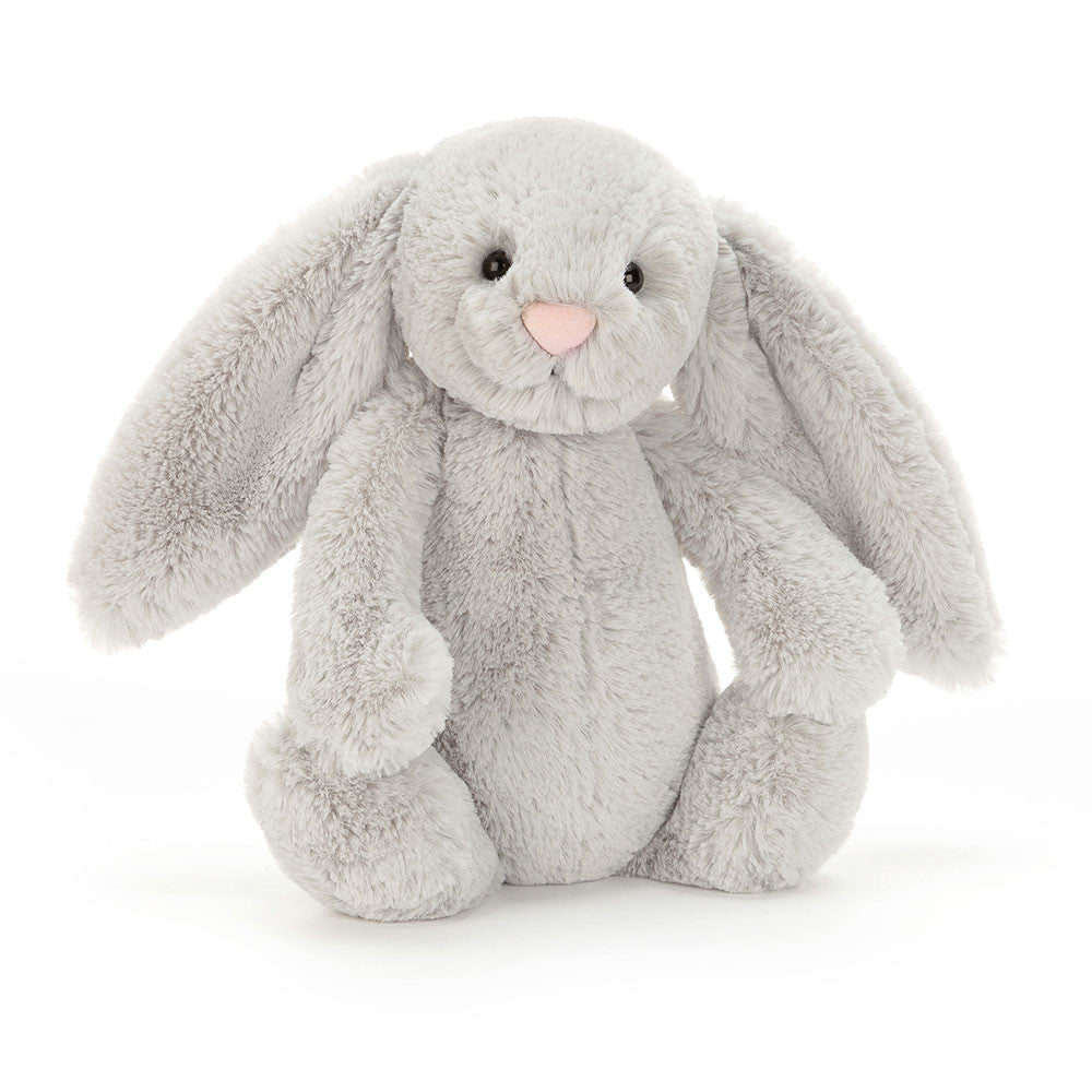 Bashful Silver Bunny Toy - The Baby Cot Shop, Chelsea