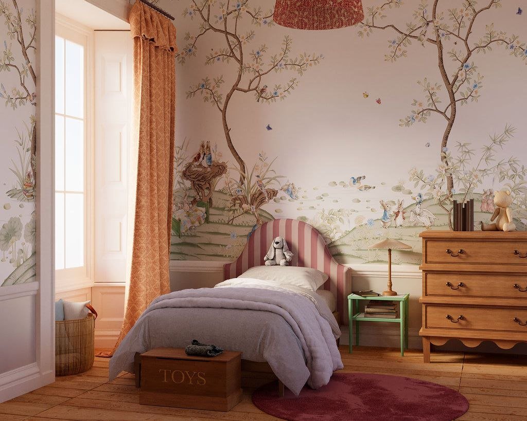 Bedtime Folly Wallpanel - The Baby Cot Shop, Chelsea