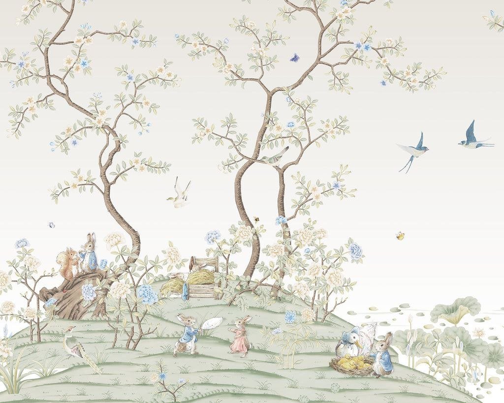 Bedtime Folly Wallpanel - The Baby Cot Shop, Chelsea