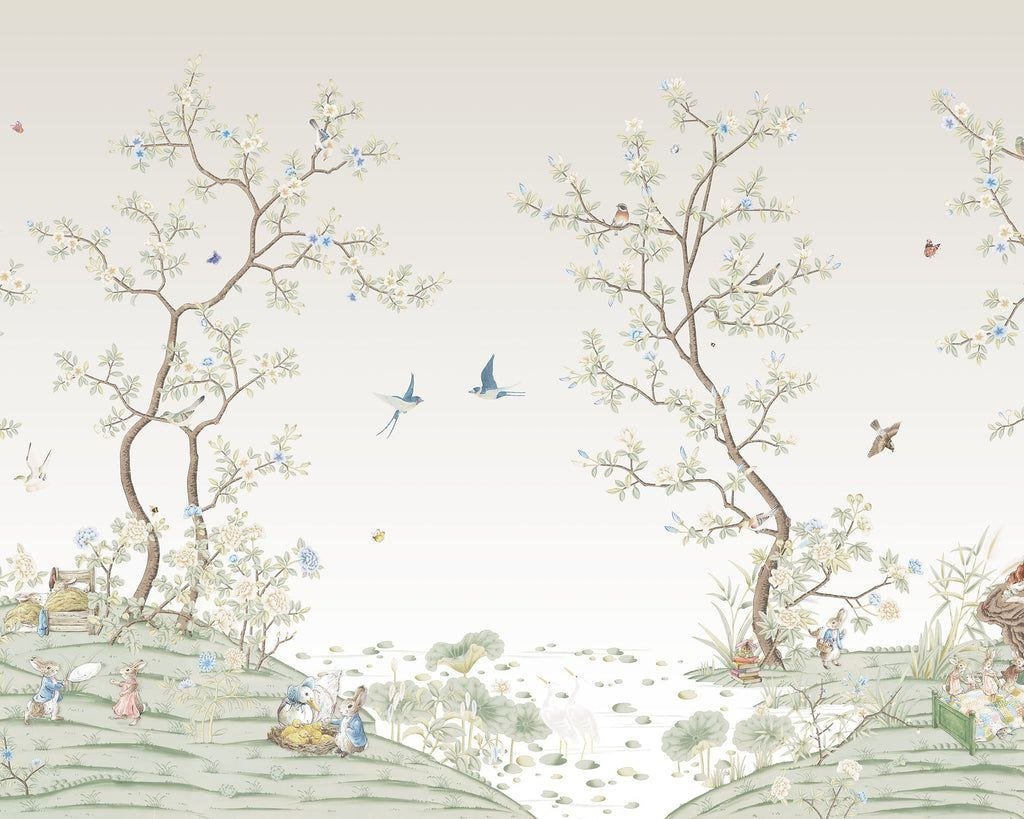 Bedtime Folly Wallpanel - The Baby Cot Shop, Chelsea