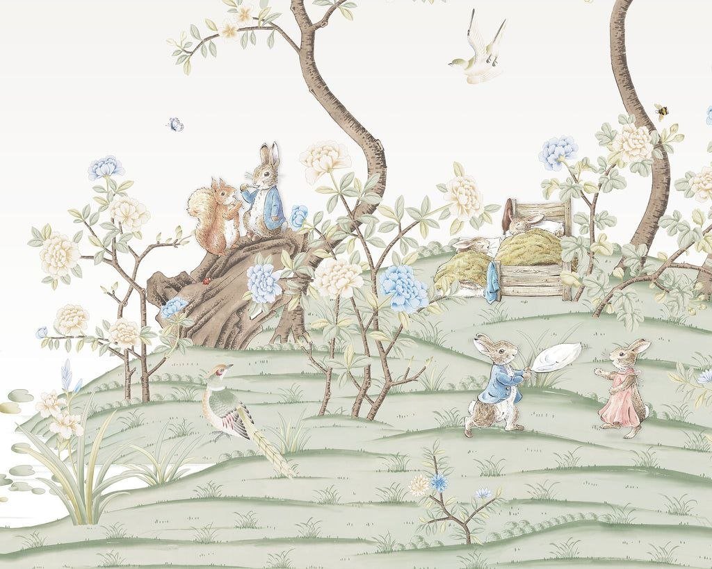 Bedtime Folly Wallpanel - The Baby Cot Shop, Chelsea