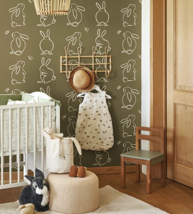 Bunny Fabric - The Baby Cot Shop, Chelsea