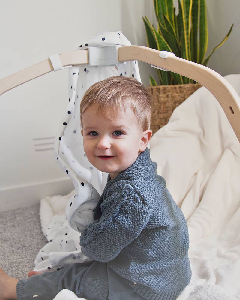 Cable Knit Organic Baby Cardigan - The Baby Cot Shop, Chelsea