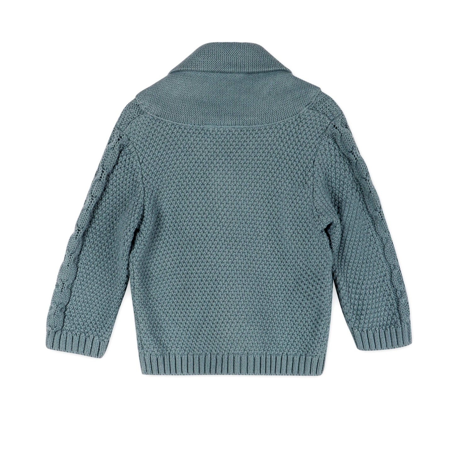 Cable Knit Organic Baby Cardigan - The Baby Cot Shop, Chelsea